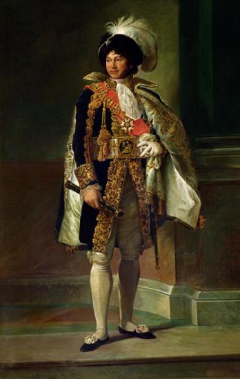 Francois Pascal Simon Gerard Portrat des Joachim Murat oil painting image